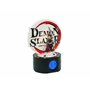 TEKNOFUN - - Licence Officiel Demon Slayer - Réveil Lumineux TANJIRO 20 cm - 2 Modes d'éclairage - Fonctionne avec 3 x AAA/Câble