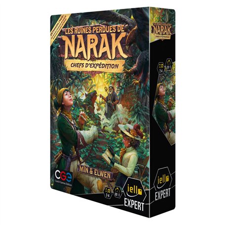 IELLO Jeu - Les Ruines Perdues de Narak : Chefs d'expédition
