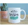 Manahia Mug voisin - Merci d’être un Voisin au Top - Imprimé en France - 330 mL en Céramique - Cadeau Voisin - Fête des Voisins