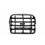 Grille de ventilation aération centrale noir côté gauche du tableau de bord compatible avec Renault Clio 2 II | Installation fac