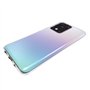 COQTEL® Coque pour Samsung Galaxy S20 Ultra 5G étui Transparent Double Protection intégrale Silicone et TPU Antichoc Housse prot
