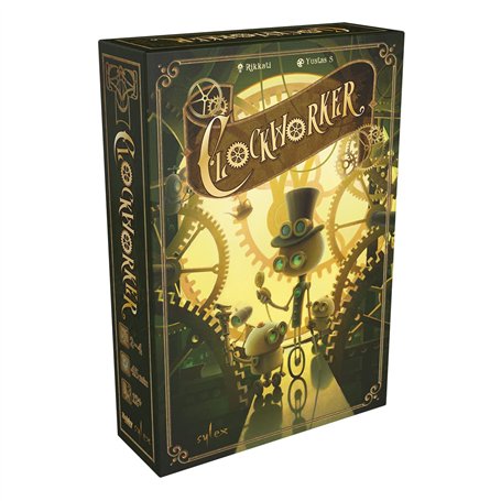 Asmodee - Clockworker - Jeu de Société - 2-4 Joueurs - À partir de 12 ans - 45 Minutes - Édition Sylex - Robot