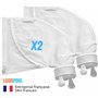 Sac à Limon Adaptable Haute Qualité Grande Capacité à Fermeture éclair K13 pour Polaris 280 (Lot de 2)