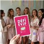EVJF Cartes à Gratter Défis - Jeu peronnalisable pour Enterrement de Vie de Jeune Fille - Activité Drôle Future Mariée - Cadeau 