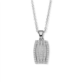 Pendentif Femme New Bling 9NB-1429 Argenté