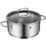 WMF Astoria 780556040 Ensemble de casseroles 5 pièces, Poêle haute avec couvercle (16/20/24), Poêle basse avec couvercle (20 cm)