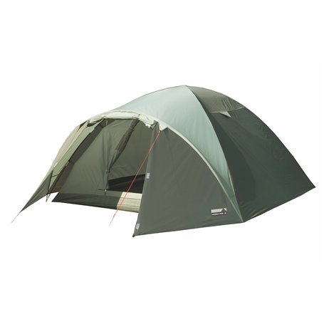 High Peak Nevada Tente 3 dômes Tente de camping avec porche Igloo Tente 3 personnes Système de ventilation étanche à double paro