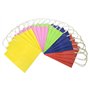 folia 21209/10 Lot de 10 sacs cadeaux en papier kraft Couleurs assorties Env. 12 x 5