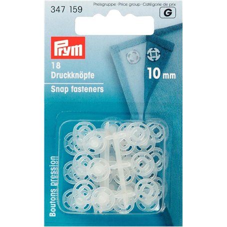 Prym Plastique coudre Snap Fasteneres