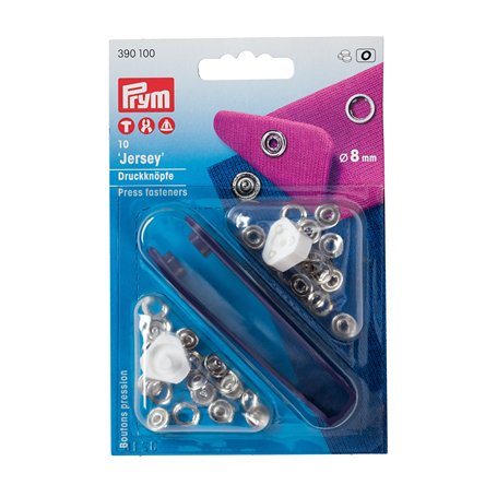 Prym 390100 Bouton Pression sans Couture « Jersey »