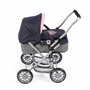 Bayer Chic 2000 555 26 Smarty Poussette de poupée pour Enfants à partir de 2 Ans Mélange Gris Marine 56 x 37 x 56 cm