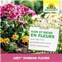 Neudorff Azet Engrais Fleurs – Engrais liquide 100% vegan qui stimule une floraison abondante des géraniums et autres fleurs, 25