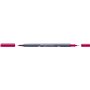 Faber-Castell Goldfaber 127 Marqueur à double pointe (pointe fine et pinceau), rose carmin (127), stylo unique