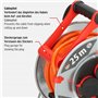 Brennenstuhl Garant S V2 1198370500 Enrouleur de câble extérieur IP44 25 m (fabriqué en Allemagne, câble de couleur de signal or