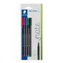 Staedtler Triplus 334-S BK4 Lot de 4 feutres fins