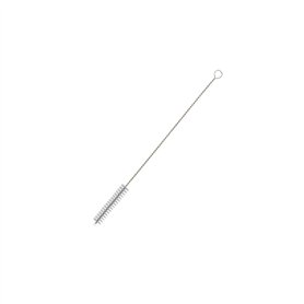 Fackelmann 54896 Goupillon de Nettoyage pour Paille, Brosse Fine et Longue Nettoyage, Brosse Paille, Nettoyage Paille, Acier Ino Fackelmann 54896 Goupillon de Nettoyage pour Paille