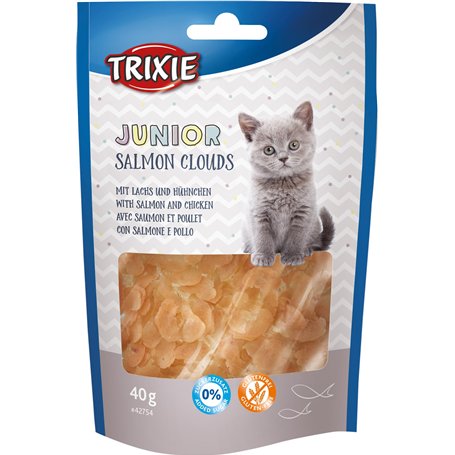 TRIXIE Snack pour Chats Junior Saumon Clouds