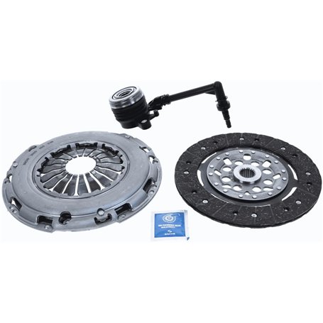 SACHS 3000 990 490 Kit D'Embrayage Kit avec CSC pour Renault Clio IV (BH_) 2012-2021 et autres véhicules