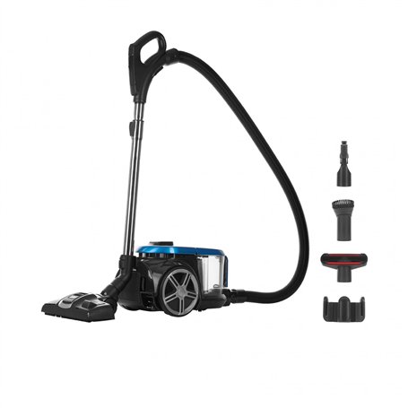 Genius Invictus C7 Aspirateur sans sac 15 pièces Aspirateur traîneau sans sac 900 W Filtre HEPA compact 4 modes Réservoir à pous