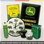 Nostalgic-Art Tirelire rétro Baril de pétrole, John Deere – Oil – Idée de Cadeau pour Fans de tracteurs, en métal, Tire-Lire en