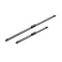 Bosch A027S - Balais d'essuie–glace Aerotwin - Longueur : 700/450 mm - 1 paire de balais avant, Noir