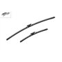 Bosch Balais d'Essuie–Glace Plats Aerotwin A158S, Longueur: 700mm/400mm – 1 Paire de Balais avant
