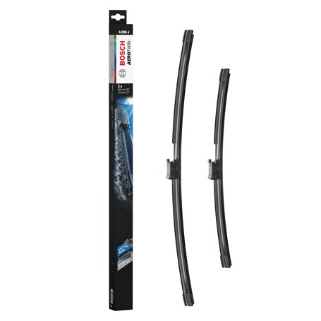 Bosch A006J - Balais d'essuie–glace Aerotwin - Longueur : 650/475 mm - 1 paire de balais avant