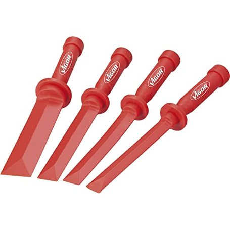 Vigor V2512 Jeu de spatules pour décoller les masses d'équilibrage 4 pièces