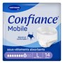 Confiance Mobile - Slips Absorbants pour Hommes et Femmes - Niveau d'Absorption = 8 gouttes (Fuites Urinaires Importantes) - Dis
