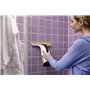 Kärcher Nettoyeur de vitres WV 4-4Plus, utilisable avec la batterie Kärcher 4/25, 150 ml, écran LED, vaporisateur supplémentaire