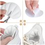 Kronwahl 3 PAIRES de protections pour talons, coussinets de talon de haute qualité pour chaussures, protège-talons confortables,