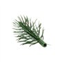 Ideen mit Herz Lot de 55 branches de sapin artificielles - Vert - 6,5 cm de long - Décoration de couronne de l'Avent - Vert sapi