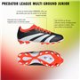 Chaussures de foot pour Enfants Adidas Predator League Mg Noir