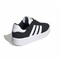 Chaussures de sport pour femme Adidas Court Platform Suede Noir