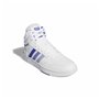 Chaussures casual homme Adidas Hoops 3.0 Mid Blanc