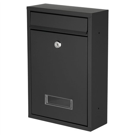 Boîte aux lettres Classic A5 en acier galvanisé revêtu par pulvérisation Anthracite