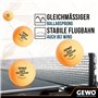GEWO AWR Outdoor 40+ Lot de 6 balles de Tennis de Table en Plastique hydrofuges pour l'extérieur - Qualité supérieure - Résistan