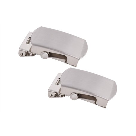 shenky1 Shenky Lot de 2 boucles de ceinture argentées 30 mm pour ceinture en tissu