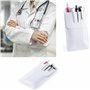 Lot de 10 pochettes de protection pour poche de chemise - Pour stylos - Protection contre les taches d'encre - Vêtements de trav