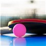 com-four® Balles de Tennis de Table 24x, balles de Tennis de Table colorées de Taille Standard, balles de Jeu pour ping-Pong et 