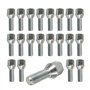 Lot de 20 boulons de roue coniques M12 x 1