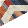 Tapis Kilim Multicolore en Laine 80 x 300 cm avec Pompons Oriental Fait Main Mrgashat