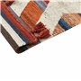 Tapis Kilim Multicolore en Laine 80 x 300 cm avec Pompons Oriental Fait Main Mrgashat