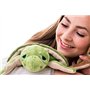 Tortue verte peluche bouillotte déhoussable Habibi plush