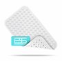 Brandsseller Tapis de Baignoire 70 cm x 38 cm Antidérapant Mat de Baignoire Anti-Glisse avec Ventouses - Blanc