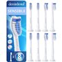 8 Pack demirdental compatible pour Philips Sonicare Têtes de brosse de rechange