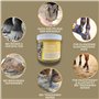 Emma Spray pour crinière de Cheval + Graisse pour Sabot à l'huile de Laurier I Baume + Spray lustrant avec Parfum Vanille I Soin