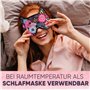 ICEHOF Masque rafraîchissant pour les yeux - Surface agréable avec gel rafraîchissant - Lunettes rafraîchissantes pour les yeux 