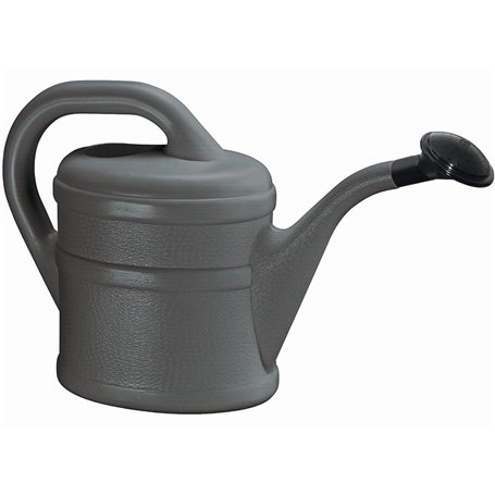 Arrosoir anthracite pour jardin et plantes d'intérieur - Arrosoir en plastique pour enfants - Grand et petit - Arrosoir - 2 litr