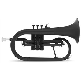 Classic Cantabile MardiBrass bugle Sib en plastique noir mat